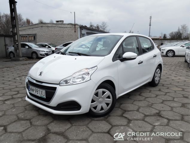 Peugeot 208 Van 1.6 BlueHDi Nr rejestracyjny WW981XU Dostawcze Carefleet.pl